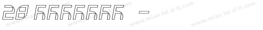 28 Leefont蒙黑体字体转换
